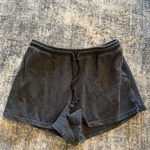 Terry Shorts - Black/Grey